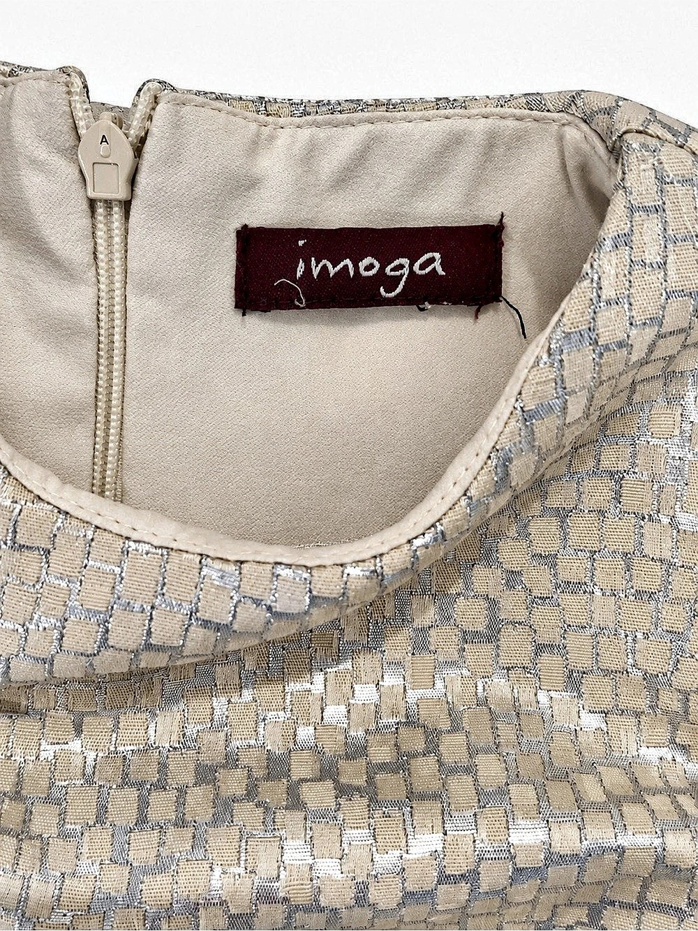 Imoga Girls Formal Metallic Dress - Picture 4 of 8
